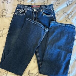 Cowgirl Kids Blue Jeans